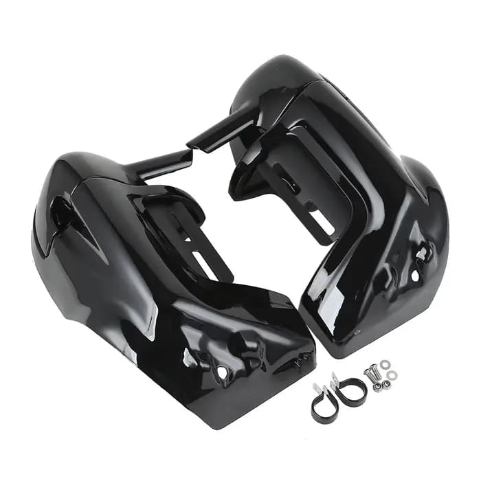 Carénages de jambes ventilés inférieurs pour Harley, Touring Road, King Street Electra Foetal de Ult