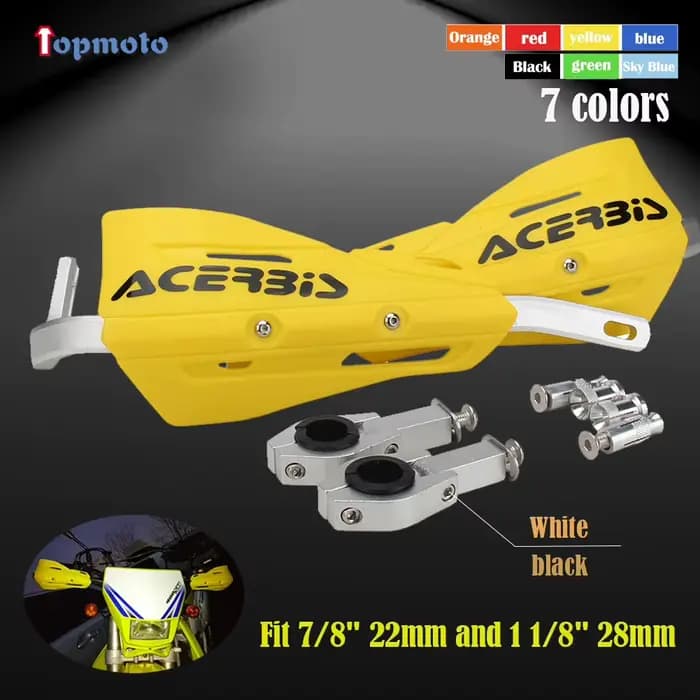 Pour KTM HONDA Kawasaki EXC KLX YZF CRF Dirt Bike Enduro Protection de guidon protège-mains universe