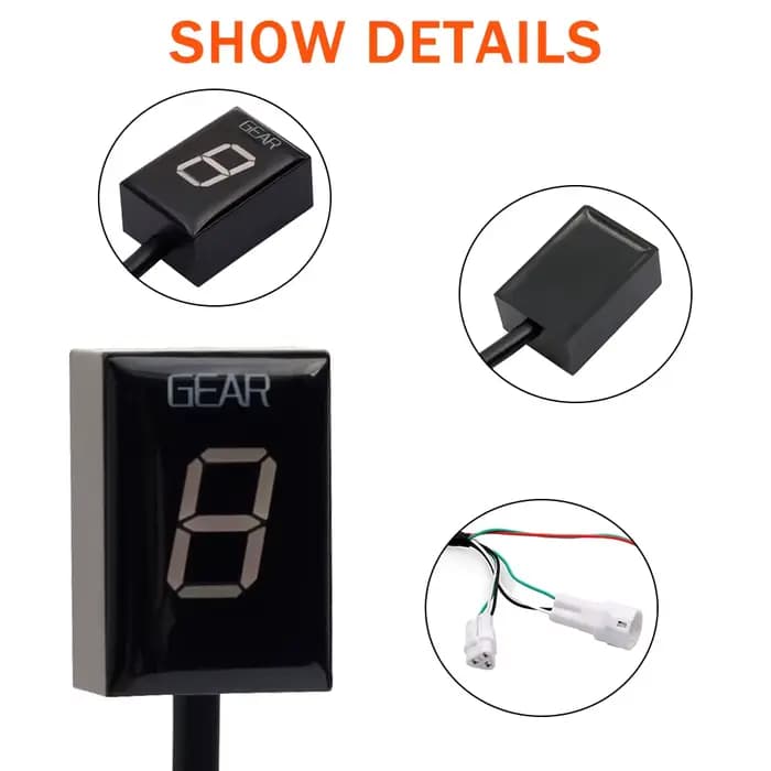 Pour YAMAHA FZ1 FZ1N FZ1S FZ 1 1N 1S YZF-R1 Fz-16 Fz16 FZ8 Moto Accessoires Gear Indicateur Ecu Moun