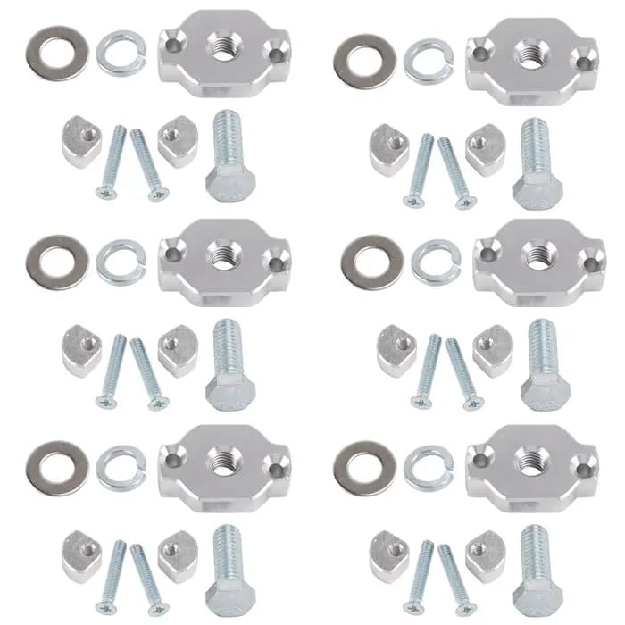 Kit de fixation rapide pour accessoires en aluminium, 6 pièces, pour VTT et UTV CFMoto
