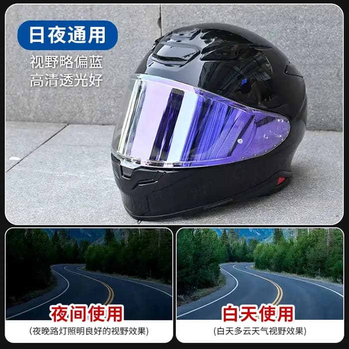 Pour SHOEI RF1400 NXR2 CWR-F2 CWR-F2R Z8 X15 x-fifteen X-SPR Pro casque visière lentille bouclier cr
