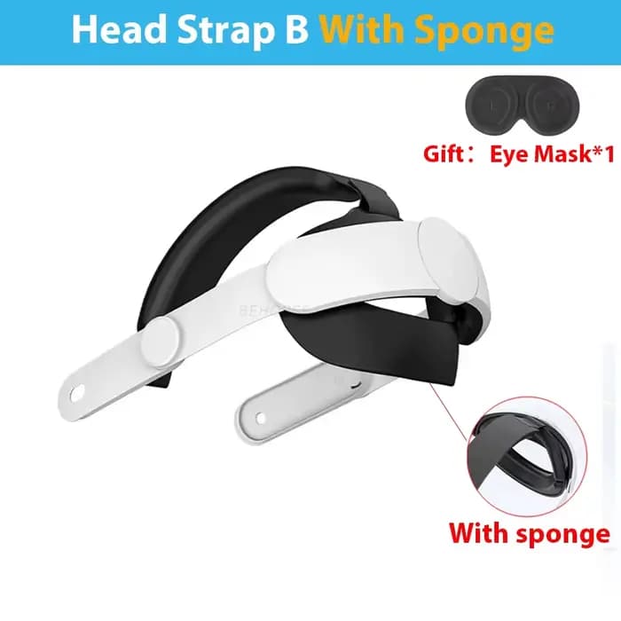 Sangle de tête réglable améliorée pour Quest 3/3S, bandeau de remplacement pour Quest 3S, sangle Eli