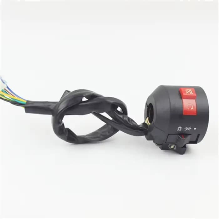 Contrôleur de moto professionnel de marque, contrôle de moto noir multifonction pour commutateur hon