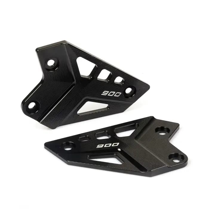 Repose-pieds arrière pour moto Kawasaki, ensemble de plaques de talon, garde pour Kawasaki Z900 Z, 9