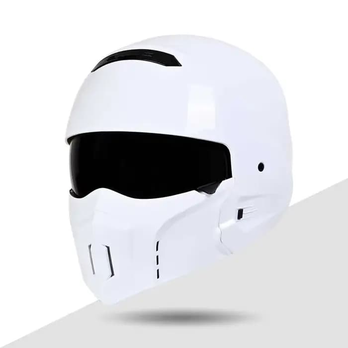 D'expériences de moto intégraux Scorpion approuvés par le DOT pour hommes, lentille noire, perfecgua