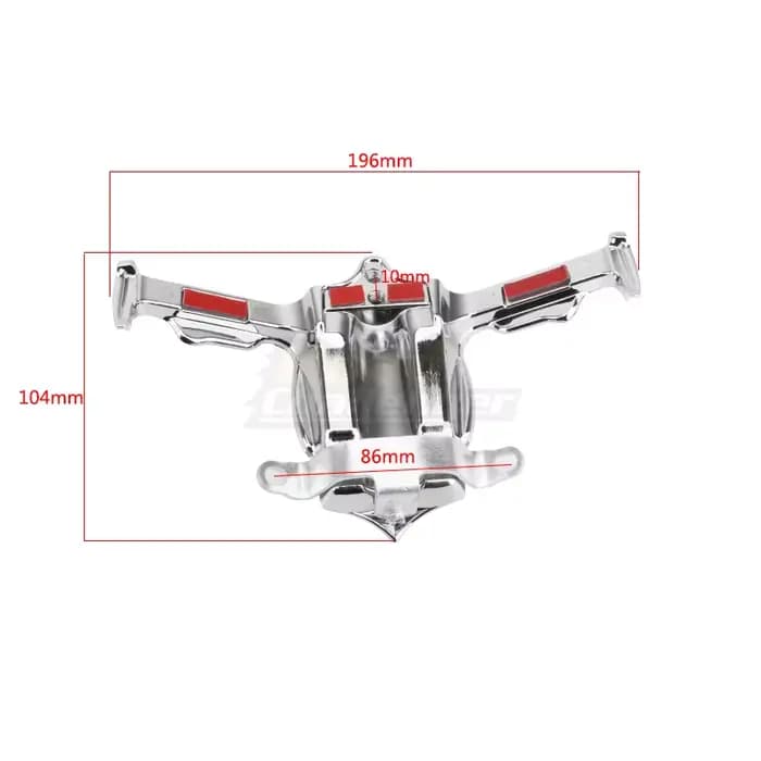 Couvercle d'accent de tappet/bloc de levage chromé, pour Harley Twin Cam Street Glide Road King modè