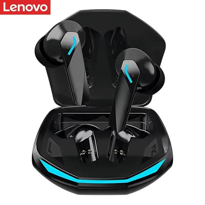Casque Bluetooth Lenovo GM2 PRO pour le jeu, casque sport 5.3, double mode, appels HD, réduction du