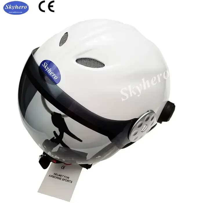 Casque de paramoteur GD-K, uniquement casque avec visière sans casque d'écoute