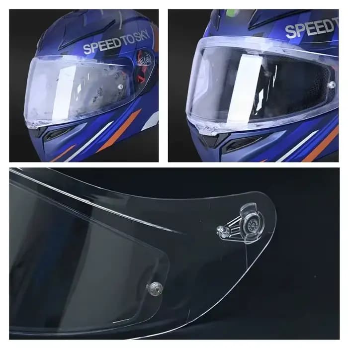 Visière de casque pour AGV K1 K3SV K5, lunettes de casque de moto, lentille de décoloration, visière
