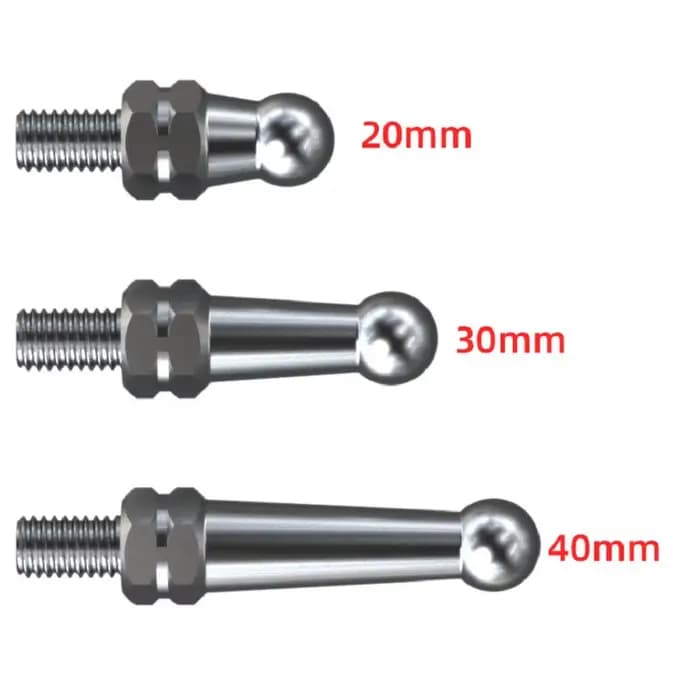 Boulon universel M6 M8 pour moto, pédale de sol, clou modifié, sonde, boulon de limite de pédale