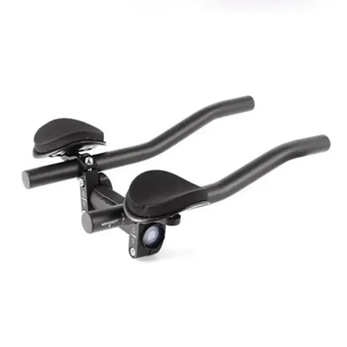 Guidon en alliage d'aluminium, barres TT, bras de Relaxation, étau fendu, repose-vélo pour vélo, lon