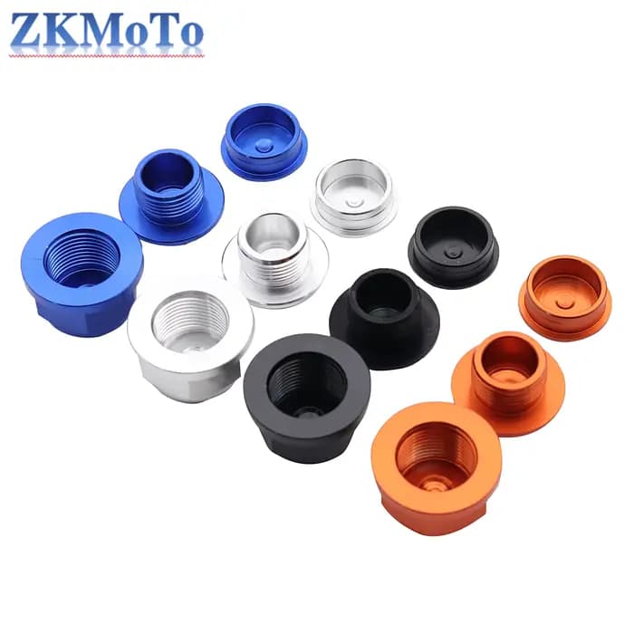 Écrou de blocage d'essieu de verrouillage de roue avant et arrière en aluminium CNC, pour KTM EXC 30