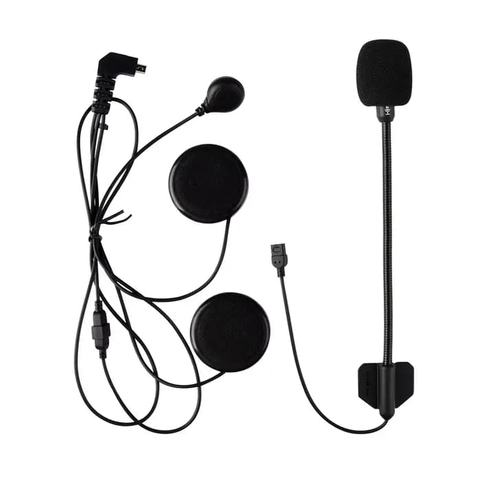 FreedConn – accessoires d'origine, Microphone dur/doux, Clip à 5 broches pour casque intégral/ouvert