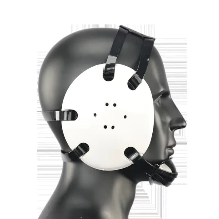 Casque de lutte avec protège-menton et protège-oreilles, personnalisable, six trous, multicolore (Ad