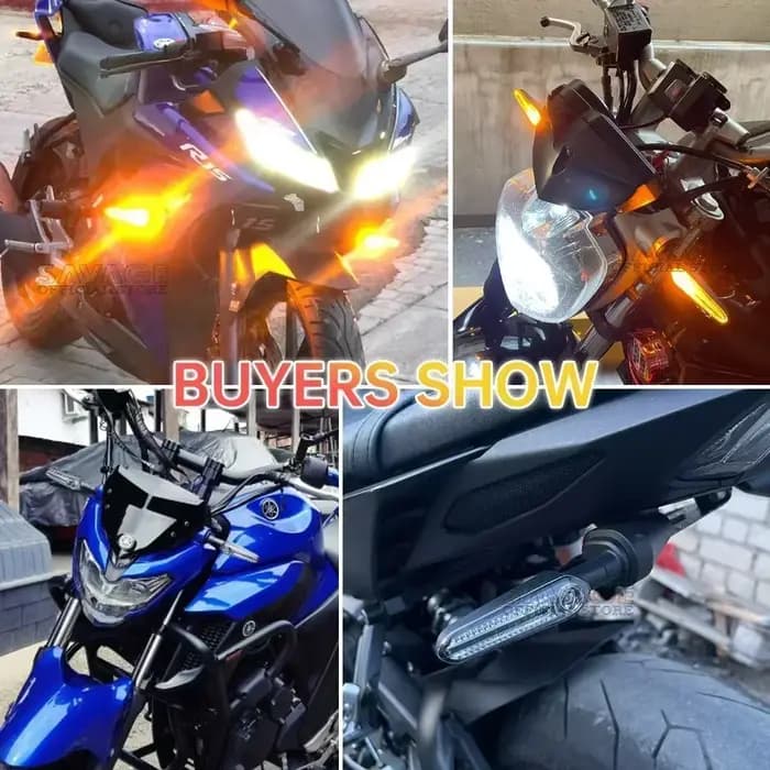 Clignotant LED pour YAMAHA MT07, Tenere 700, XJ6, FZ6, MT09, Tracer 900, MT10, MT03, FZ25