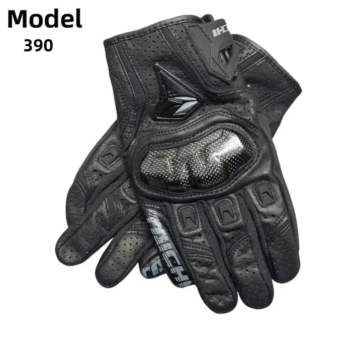 Gants de Moto en cuir respirant pour hommes, 391 390, pour Motocross en plein air, équitation, print