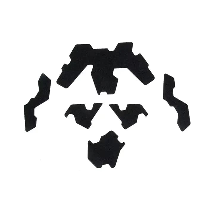 Autocollants de décoration d'apparence de casque tactique FTHS, côté boucle