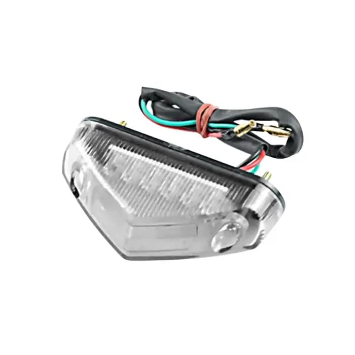 Feu arrière de Moto 12V, feu arrière de freinage de moteur, feu de plaque d'immatriculation, équipem