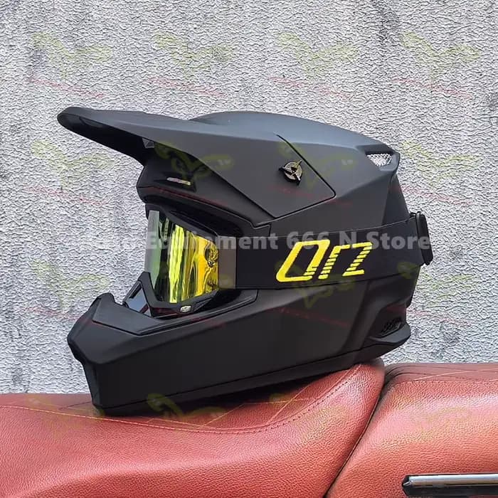 ORZ casque de moto casque tout-terrain vélo descente AM DH casque croisé Capacete Motocross Casco ce