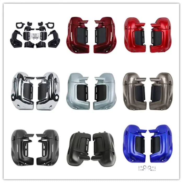 Carénages de jambes ventilés inférieurs pour Harley, Touring Road, King Street Electra Foetal de Ult