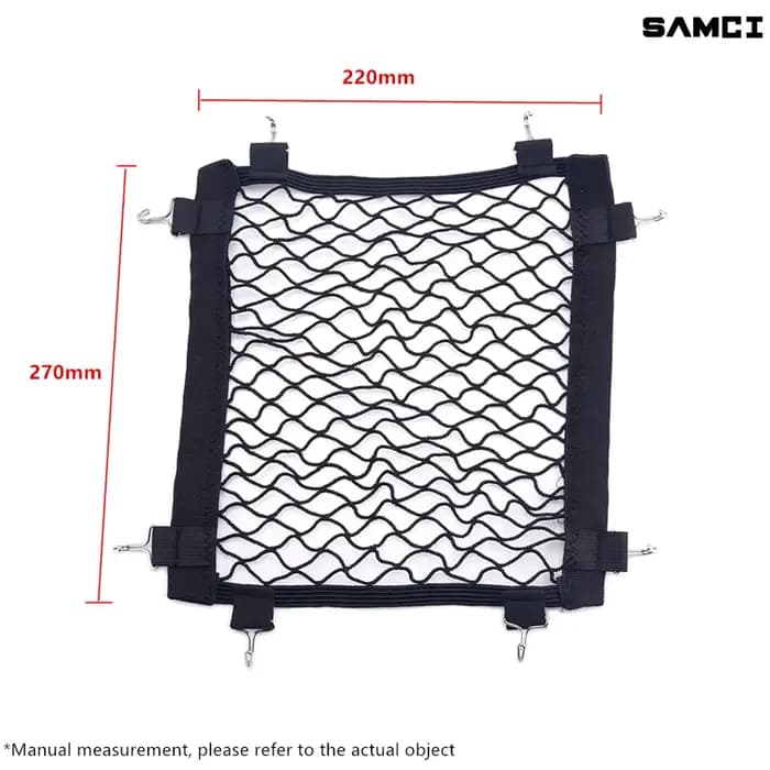 Accessoires pour casque de moto, sangle élastique universelle avec crochets, filet de coffre à bagag