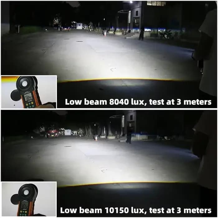 SANVI 3.0 Bi lentilles LED pour phares lentille de glace projecteur LED automatique phare Hella G5 3