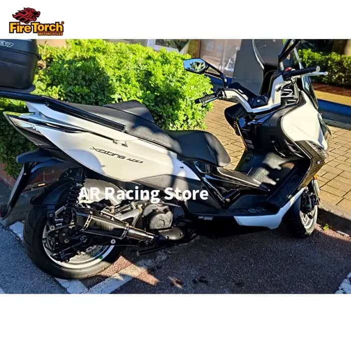 Slip pour Kymco Xciting400 K-Xct300 S400 Xciting 400 Moto Escape Moto Accessible Silencieux Tuyau Mi