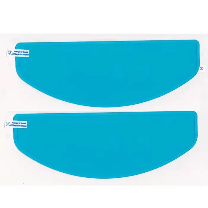 Film de Patch Anti-buée universel pour casque de Moto, Film de lentille Anti-pluie pour visière de M