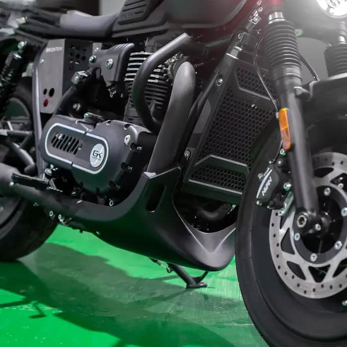 Carénage inférieur de moto Brixton Cromwell 1200, en ABS, personnalisé, noir, accessoire de moto