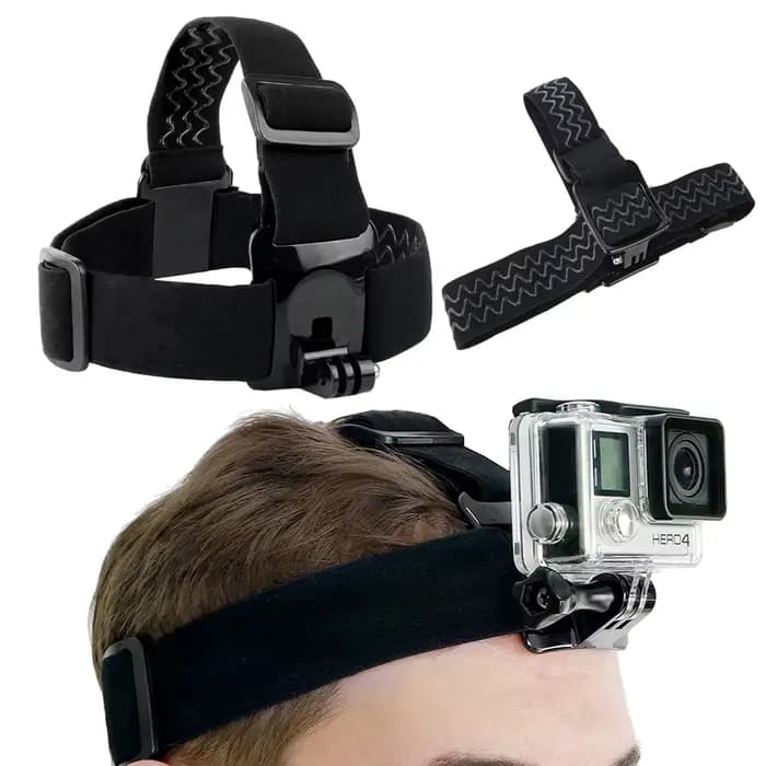 Ceinture de sangle de tête pour GoPro HD Hero11 10 9 8 7 6 5 4 3 SJ4000 SJ5000, accessoires de camér