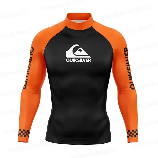 Maillot de bain pour homme 2026 Nouveau modèle à manches longues Séchage rapide Protection solaire a