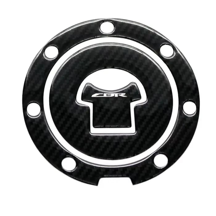 Autocollant 3D en Fiber de carbone pour réservoir de carburant de moto, autocollants de protection d