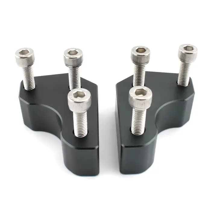 Riser de guidon de moto, kit d'extension de supports d'adaptateur, Kawasaki GTR 1400, ZG1400, Concou