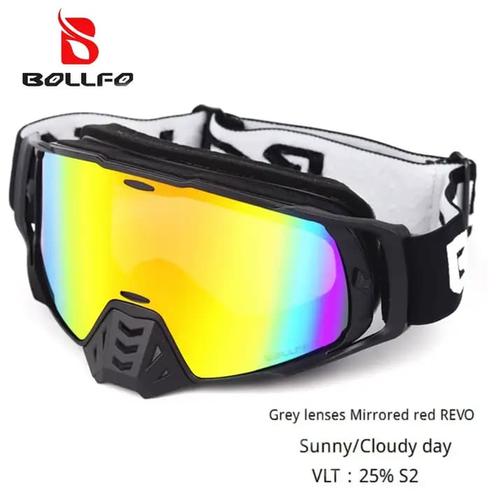Lunettes de moto photochromiques pour la conduite de jour et de nuit, protection UV400, verres auto-