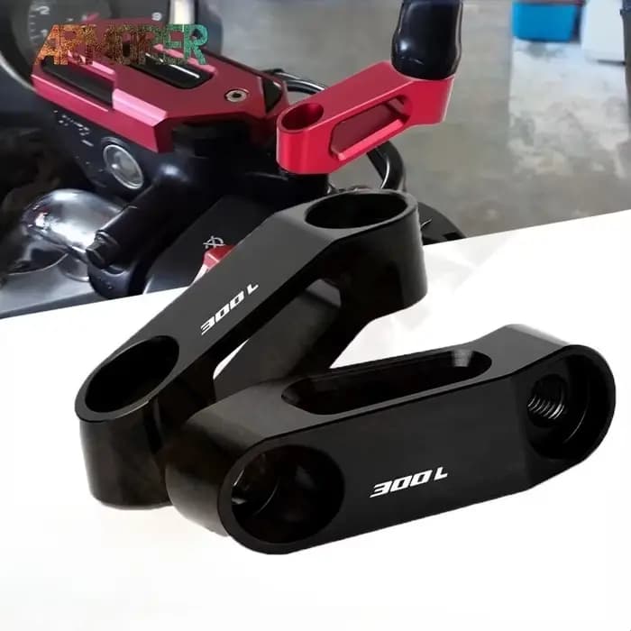 Support d'extension de rétroviseur, accessoires de moto pour CRF300L CRF 300L CRF300 L 2021 2022 202