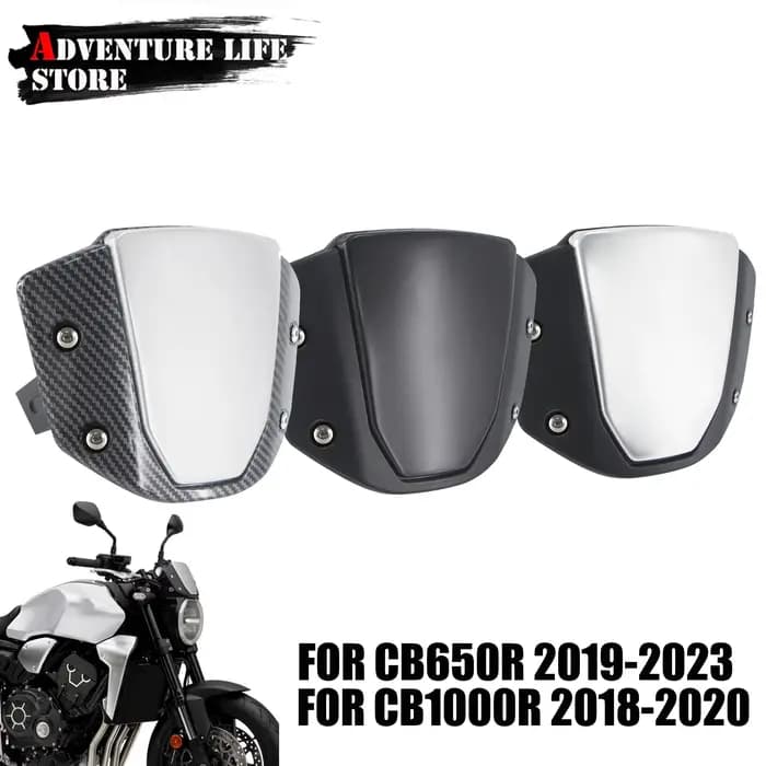 Déflecteur de vent avant de moto avec support rapide, carénage d'air, pare-brise sport pour Honda CB