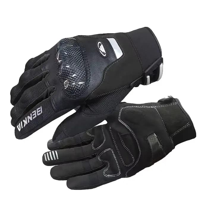 Gants de Moto d'été antidérapants, en maille respirante, pour hommes et femmes, pour écran tactile,
