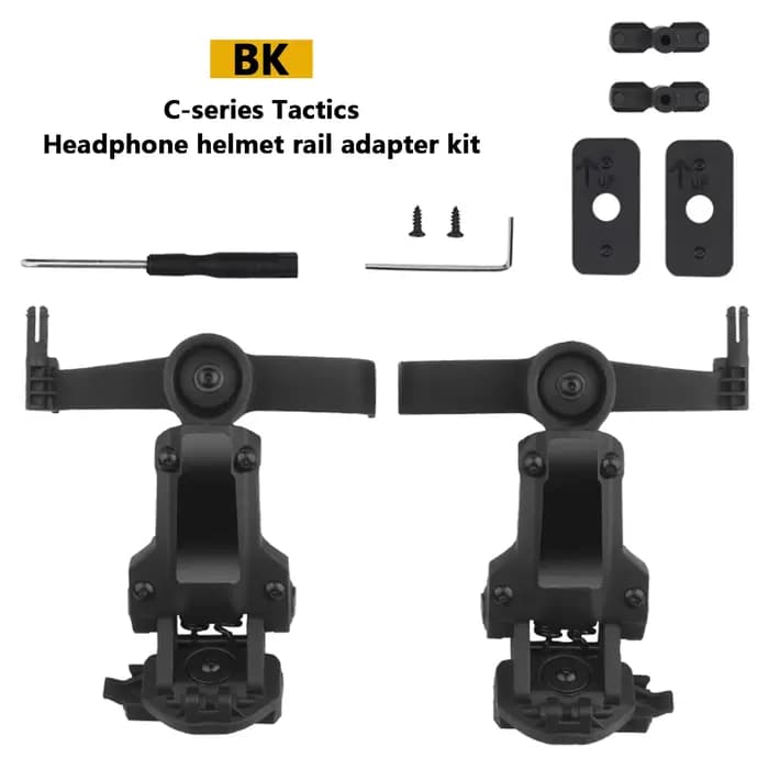 Adaptateur de Rail de casque pour PELTOR ComTac Airsoft, accessoires de casque de tir, support de ca