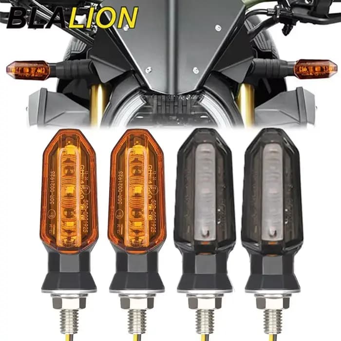 BLALION-Clignotant LED pour moto, feu arrière étanche pour scooter RL UTV, lumière de sauna, clignot