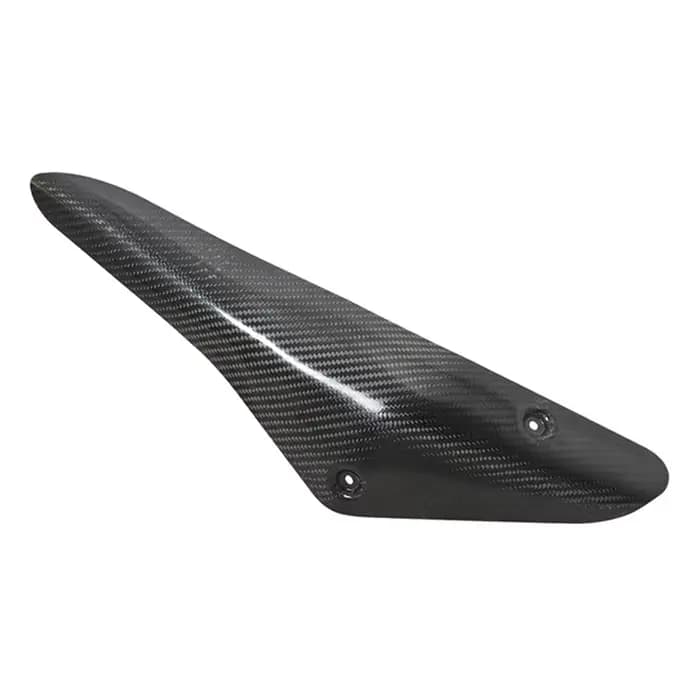 Couvercle de tuyau d'échappement en Fiber de carbone véritable, kit d'accessoires pour moto, DUKE 79