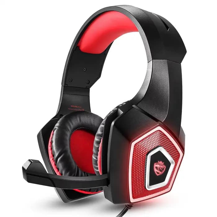 Casque de jeu filaire RGB tendance avec microphone, équipé de puissants haut-parleurs, optimisé pour