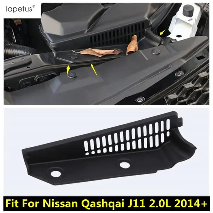 Accessoires de voiture pour Nissan Qashqai J11 2.0L 2014 – 2020, Kit de protection de l'évent d'entr