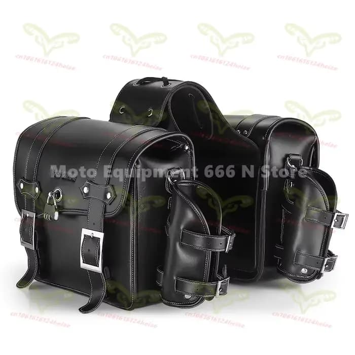 WEST BIKING – sacs de selle en cuir souple Vintage pour moto, sacoches de grande capacité 16l, acces