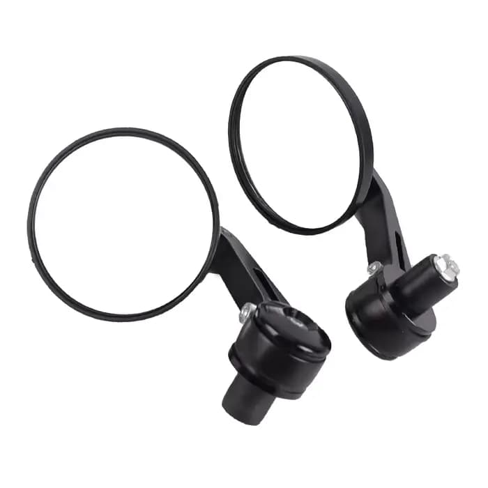 Accessoires de Moto 7/8 "rétroviseurs arrière d'extrémité de barre ronde pour café Racer Moto rétrov
