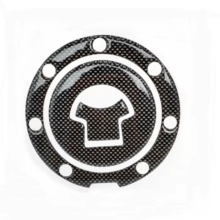 Autocollant universel de moto en Fiber de carbone, bouchon de réservoir de gaz de carburant et d'hui