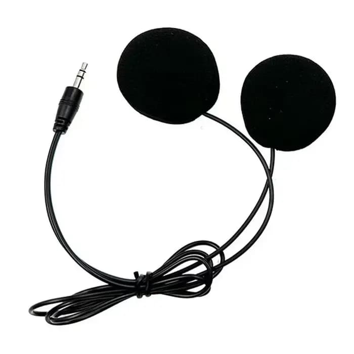 Interphone Bluetooth pour casque de moto Cardo avec micro à fil souple et haut-parleur 3,5 mm