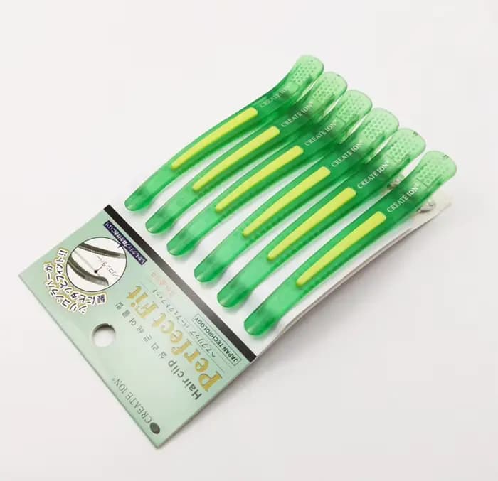 Épingle à cheveux en plastique segmenté pour Salon de coiffure, accessoires de coiffure, Clips pour