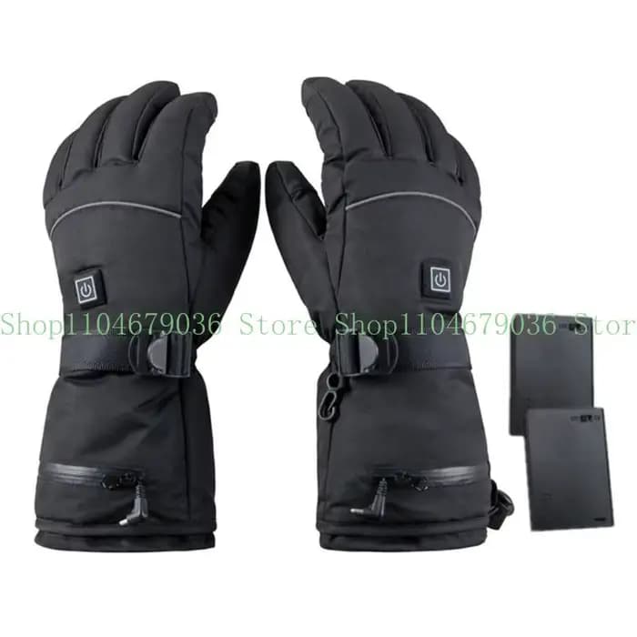 Gants chauffants 652F pour hommes femmes, gants chauffants, étanches pour écran