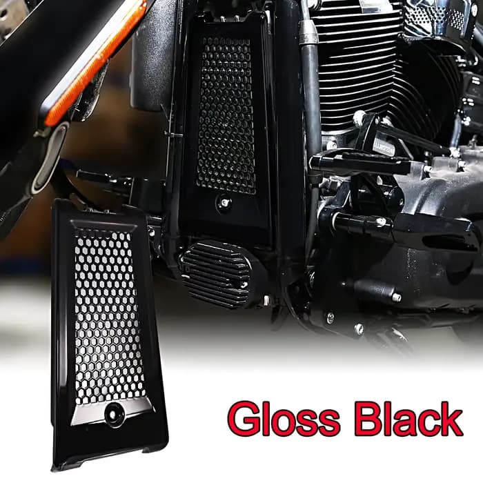 Couvercle de radiateur supérieur de moto pour Harley Softail Breakout Fat Street Bob FXBB Low Rider