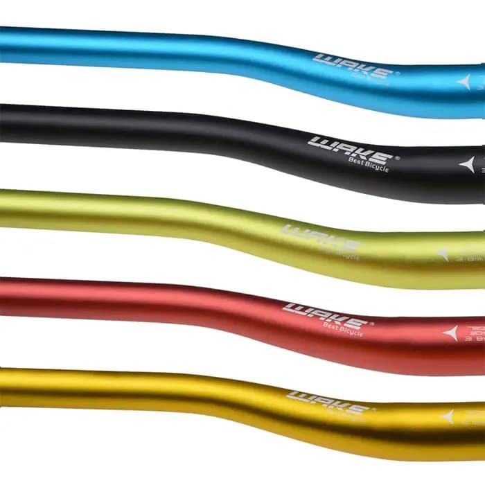 WAKE 31.8mm guidon de vélo 720mm 780mm vtt guidon en alliage d'aluminium hirondelle poignée barre ul